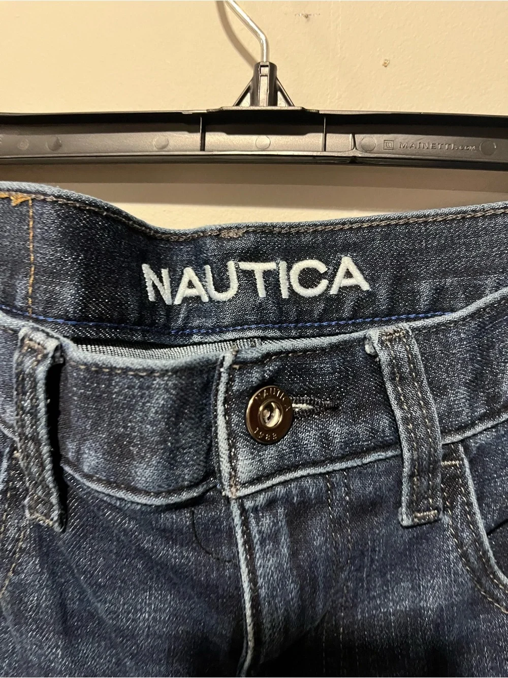 Nautica Men's Indigo Slim Straight Jeans